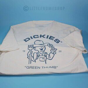 New!  Dickies Green Thumb 100% Cotton T-Shirt, Size Small